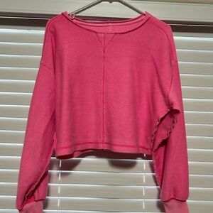 Women’s Pink Aerie Crewneck